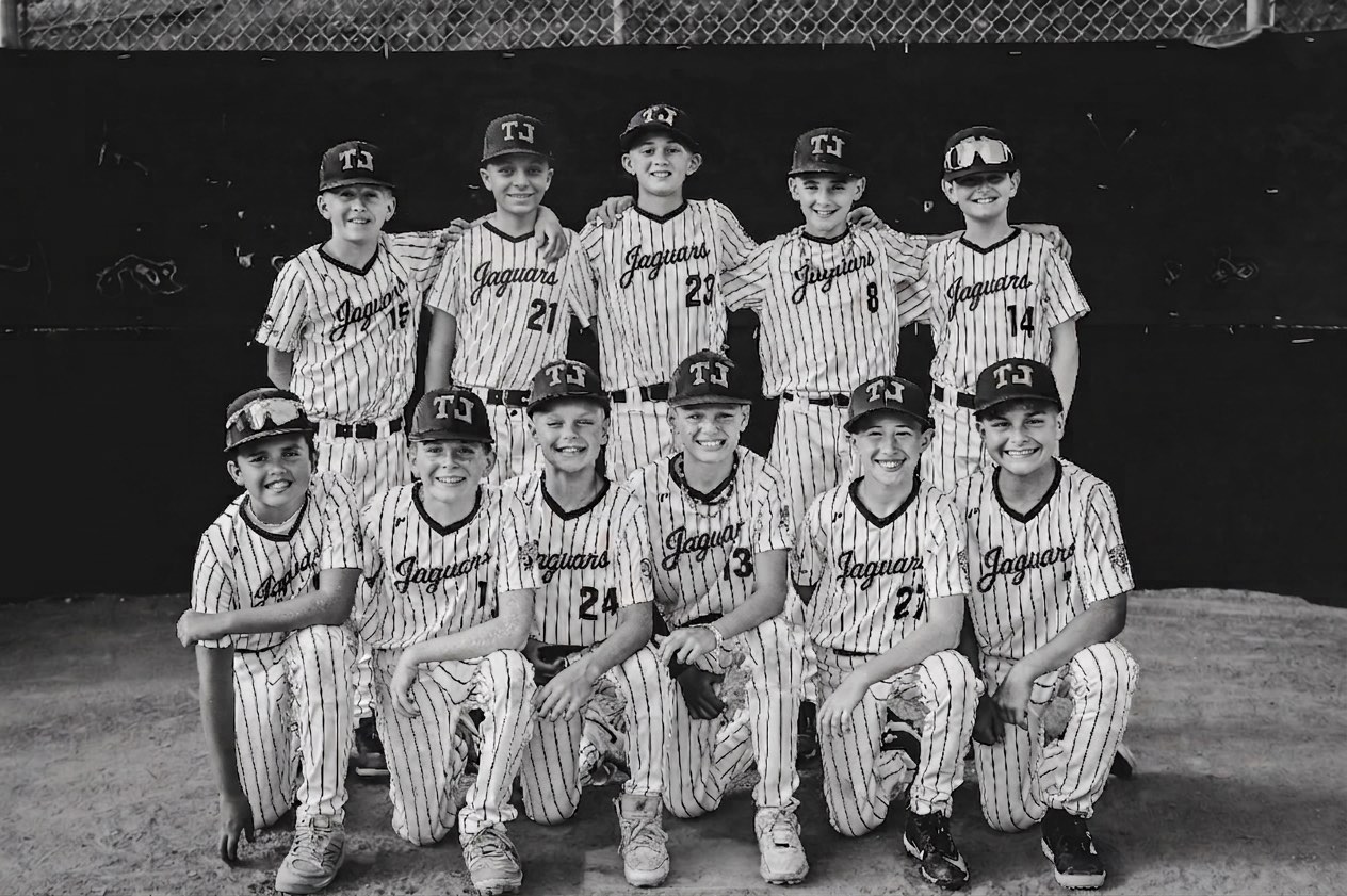 TJ 12U Travel Baseball team photo