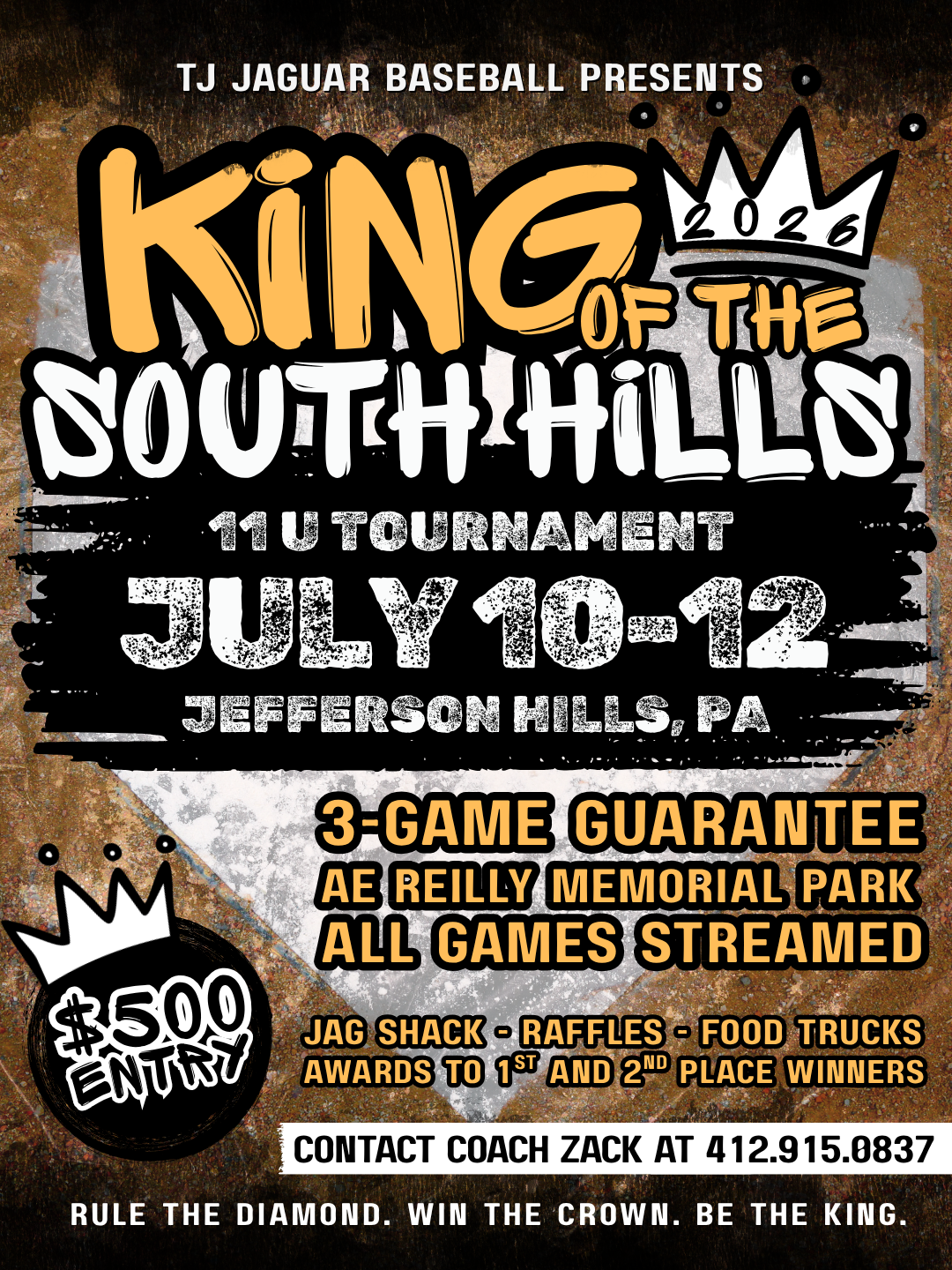 King of the South Hills 2026 flyer
